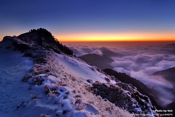 合歡山