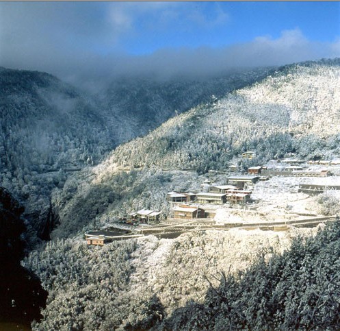 雪景,太平山森林游樂區(qū)