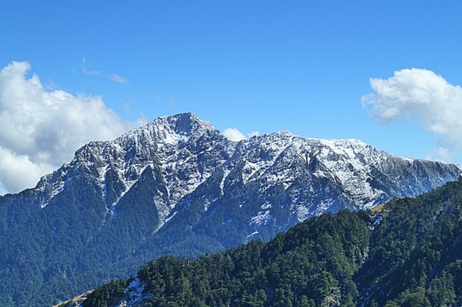 武嶺雪景